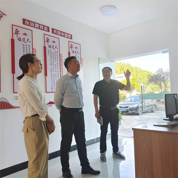 5月5日，县委常委、组织部长方庆峰调研新安江公司，开云网页版登录入口-开云online(中国)
常务副总经理方亮陪同。.jpg