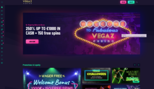 Vegaz Casino Front Page - Casino Utan Svensk Licens 